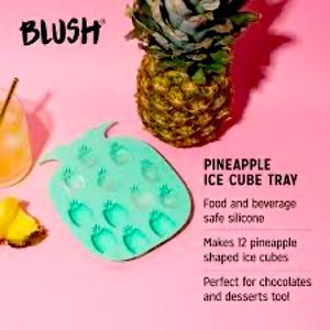 Blush Silicone Mold Pineapple Ice Cube Tray